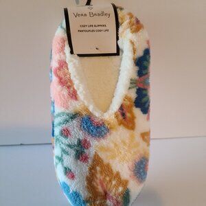 VERA BRADLEY COZY LIFE SLIPPERS ENCHANTED MANDALA SIZE SMALL
